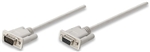 VGA Extension Cable HD15 Male / HD15 Female, 1.8 m (6 ft.), White