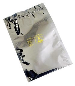 SCS ZipTop Reclosable Static Shielding Bag SCC 1000, Metal-in, 5 in. x 8 in. 100 bags per pkg