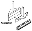 Surface mount component removal tips.  Protective Guard.  Tips for TT-65 handpiece.