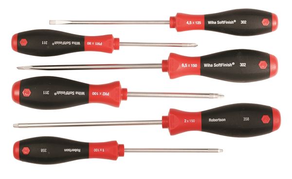 Wiha 6 piece on sale screwdriver set