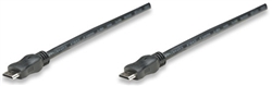 High Speed Mini HDMI Cable Mini HDMI Male to Male, Shielded, Black, 1.8 m (6 ft.)