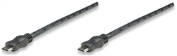 High Speed Mini HDMI Cable Mini HDMI Male to Male, Shielded, Black, 3 m (10 ft.)
