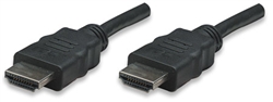High Speed HDMI Cable HDMI Male to Male, Shielded, Black, 3 m (10 ft.)