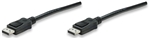 DisplayPort Monitor Cable DisplayPort Male / DisplayPort Male, 1 m (3.3 ft.), Black