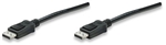 DisplayPort Monitor Cable DisplayPort Male / DisplayPort Male, 3 m (10 ft.), Black
