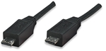 Hi-Speed USB Device Cable Micro-A Male / Micro-B Male, 1.8 m (6 ft.), Black