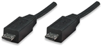 Hi-Speed USB Device Cable Micro-B Male / Micro-B Male, 1 m (3 ft.), Black
