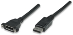 DisplayPort Extension Cable DisplayPort Male / DisplayPort Female, 2 m (6.5 ft.), Black