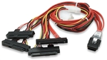 SAS Cable SAS Cable Internal, Mini SAS 36-pin to SAS 29-pin, Black 50 cm