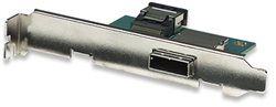 Mini SAS Pass-Through Card 36-pin internal to 26-pin external with PCB, 1 Port