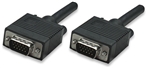 SVGA Monitor Cable HD15 Male / HD15 Male, 3 m (10 ft.), Black