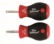 SoftFinish Stubby Slotted/Phillips 2 Pc