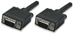 SVGA Monitor Cable HD15 Male / HD15 Male, 4.5 m (15 ft.), Black