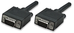 SVGA Monitor Cable HD15 Male / HD15 Male, 15 m (50 ft.), Black