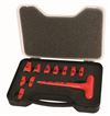 Insulated 1/4" T Handle Inch Socket Set