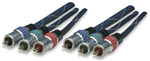 Component Video Cable Triple-Cinch RCA to Triple-Cinch RCA, Blue, 3 m (10 ft.)