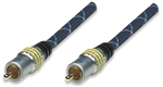 Composite Video Cable Single-Cinch RCA to Single-Cinch RCA, Blue, 1.5 m (5 ft.)