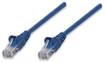 Network Cable, Cat5e, UTP RJ-45 Male / RJ-45 Male, 3 ft. (1.0 m), Blue
