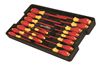 Insulated Screwdriver Set in Tray 19 Pc
