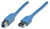SuperSpeed USB Device Cable A Male / B Male, 3 m, Blue