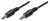 Stereo Audio Cable 3.5 mm Stereo Male to Male, Black, 0.9 m (3 ft.)