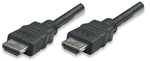 High Speed HDMI Cable With Ethernet Channel HDMI Male to Male, Shielded, Black, 5 m (16.5 ft.)