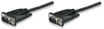 SVGA Monitor Cable HD15 Male / HD15 Male, 1 m (3.3 ft.), Black