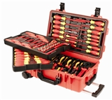 Insulated 80 Pc Set In Rolling Tool Case