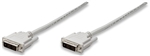 Monitor Cable DVI-D Male to DVI-D Male, Single Link, Beige, 1.8 m (6 ft.)