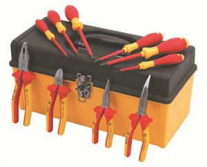 Insulated Pliers/Cutters/Drivers 10Pc