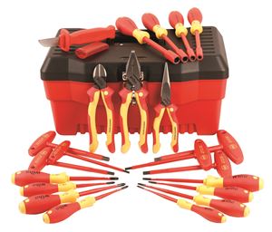 Insulated Pliers/Drivers 22 Pc Set