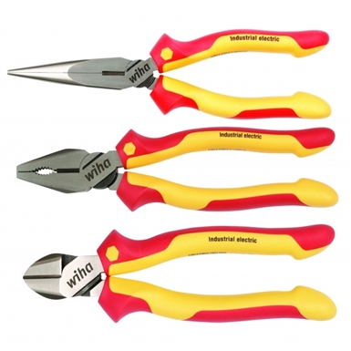 Insulated Industrial Pliers/Cutters Set
