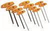 Hex T-Handle Inch 10 Pc Set  3/32-3/8