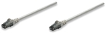 Network Cable, Cat6, UTP RJ-45 Male / RJ-45 Male, 1.5 ft. (0.5 m), Grey