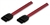 SATA Data Cable 7-Pin Male to Male, 100 cm (40 in.), Red
