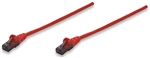 Network Cable, Cat6, UTP RJ-45 Male / RJ-45 Male, 1.5 ft. (0.5 m), Red