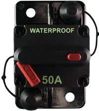 50 Amp Type III Manual Reset Circuit Breakers