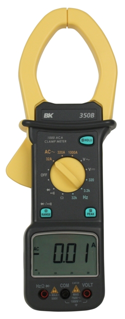 AC Current Clamp Meter with Bargraph, 1000A