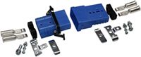 4 AWG 100A Blue Weatherproof Modular Connectors