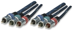 Component Video Cable Component Male to Male, Blue, 3 m (10 ft.)
