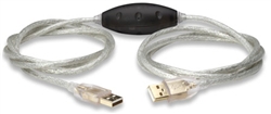 Hi-Speed USB File Transfer Cable USB A Male to USB A Male, 2 m (7 ft.)