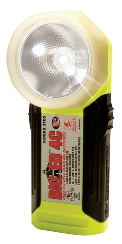 3700PL, Big Ed Photoluminescent Flashlight 4C (Boxed) YELLOW