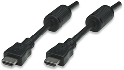 High Speed HDMI Display Cable HDMI Male to Male, Shielded, Black/Gray, 5 m (16.5 ft.)
