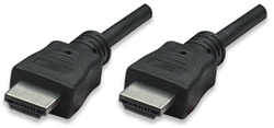 High Speed HDMI Display Cable HDMI Male to HDMI Male, 1 m (3.3 ft.), Black