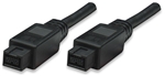 FireWire 800 Device Cable 9-pin to 9-pin, 1.8 m (6 ft.), Black