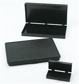 SCS Conductive Hinged Container, 4025 7X5X1/2
