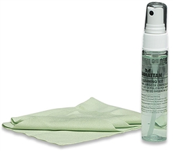 LCD Cleaning Kit Alcohol-free, Includes Cleaning Solution and Anti-microbial Cloth, Green Apple Scent