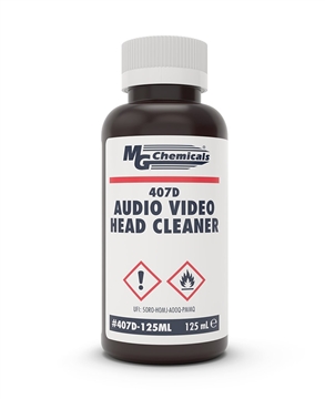 407D-125ML Audio / Video Head Cleaner Liquid 125 ml (4.22 fl oz)