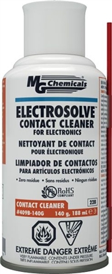 Electrosolve Contact Cleaner, 140 grams (5 oz) aerosol