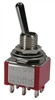 UL/CSA Approved Economy Sub-Miniature Toggle Switch DPDT On-On 5A @ 125VAC or 28VDC